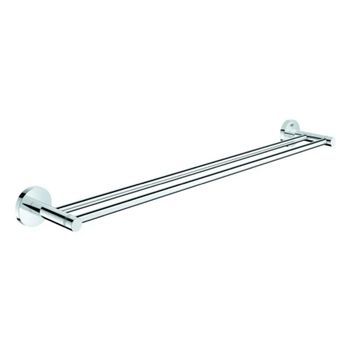 Toallero Doble Grohe Essentials Chrome, 40802001