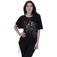 spiral camiseta gothic grace para mujer