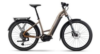 Haibike trekking 6 5 baja shimano cues 10s 27 5   600wh marron 2025