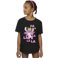 disney camiseta angel fa la la para nina