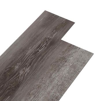 Laminas De Suelo De Pvc Autoadhesivas Madera A Rayas Vidaxl