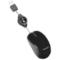 targus amu75eu raton usb retractil 1000dpi negro