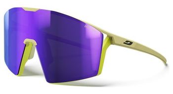 Julbo edge spectron 3 marron claro mate amarillo fluorescente