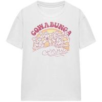 tmnt camiseta cowabunga para mujer