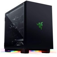 razer tomahawk torre mini-itx rgb cristal templado negra
