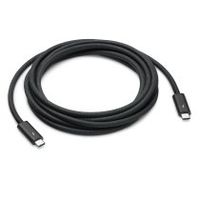 apple mw5h3zma cable thunderbolt 3 m 40 gbits negro