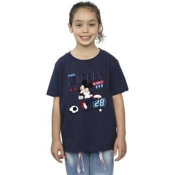 Disney Camiseta Team Football para niña