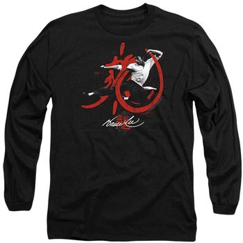 Bruce Lee Camiseta manga larga High Flying para mujer