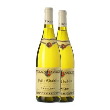 Régnard Vino Blanco Petit-chablis 75 Cl 12.5% Vol. (pack De 2 Unidades)