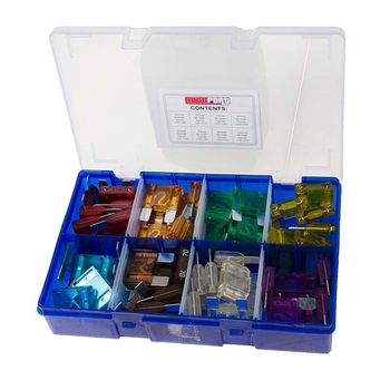 Box Of 56 Assorted Mega Blade Fuses 2Amp 30Amp