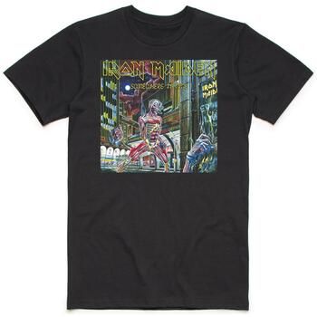 Iron Maiden Camiseta manga larga Somewhere In Time para mujer