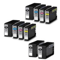 compatible multipack canon maxify mb2350 printer ink cartridges 11 pack -9182b001aa