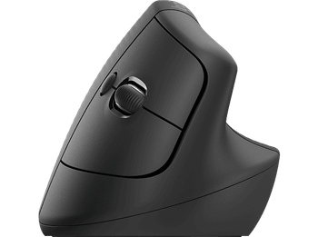 Ratón inalámbrico - Logitech Lift Vertical Ergonómico, 4000 ppp, Botones personalizables, Multidispositivo, Windows-Mac, USB Logi Bolt, Negro