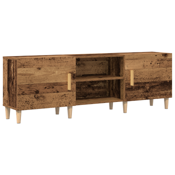 Mueble De Tv | Mueble De Salón | Gabinete De Tv Madera Vieja 150 X 30 X 50 Cm
