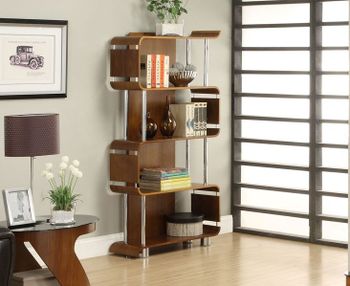 Corsair Walnut Bookcase