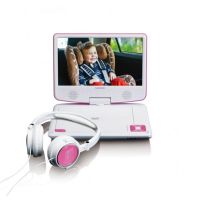 reproductor dvd portatil lenco dvp-910 9 tft negrorosa