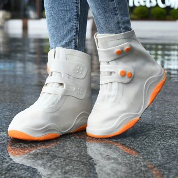 XANES 1 par de equipo de protección para bicicletas cubiertas de zapatos impermeables antideslizantes fácil diseño de do