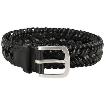 Orciani Collar U08169 - INTRECCIATA HUNTING DOUBLE-NERO para hombre