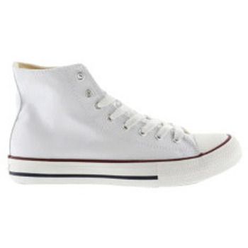 Victoria Deportivas Moda Botín Tribu lona Blanco para mujer