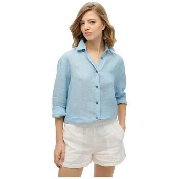 Superdry Camisa Chemise manches longues Casual Boyfriend para mujer