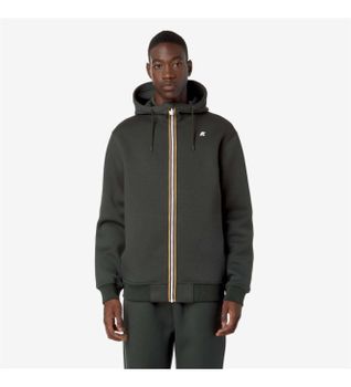 K-way para hombre. K2141DW Chaqueta Rainer Spacer verde (XXL), Casual, Poliéster
