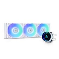 refrigeracion liquida roline clc-360-rgb-w 360mm 3 ventiladores rgb blanco