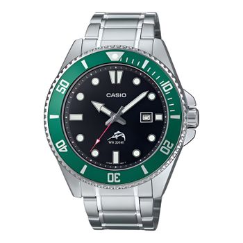 ​reloj buceo hombre Casio MARLIN DURO MDV-106DD-1A3 “Hulk” Marlin Metal Legend 44.2mm 200m WR Correa de acero