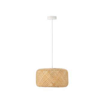 Lámpara techo colgante bambú natural