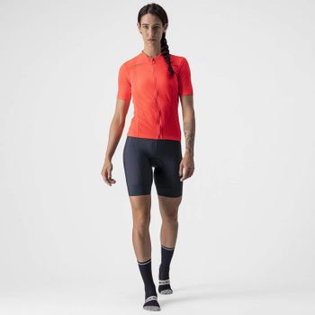 Castelli Anima 3 Jersey - M - Brilliant Pink/Dark Steel Blue