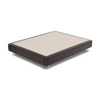 canape fijo tapizado flex area polipiel marron 105x200 sin patas