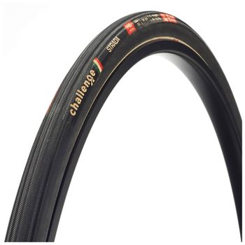 Challenge Strada Bianca Clincher Road Tyre - 700c x 25mm - Black