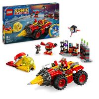 lego sonic super sonic vs egg drillster juego de construccion 8 anos - 76999
