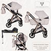 elegant 4 en 1 pack cochecito de bebe