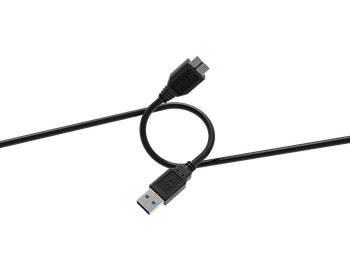 Cable USB - ISY IUC-1013, 3.0, USB-A a USB-A, 1.5m, Velocidad de transferencia 5 Gbps, Negro