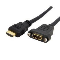 Cable HDMI de 91cm para montaje en Panel - Hembra a Macho