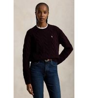 polo ralph lauren para mujer 211a91216013 jersey de lana y cachemira lila xxl casual manga larga
