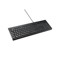 teclado usb kb100 eq negro kensington k63727es
