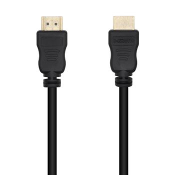 AISENS Cable HDMI V1.4 Alta Velocidad 14+1 CCS, A/M-A/M, Negro, 3.0m