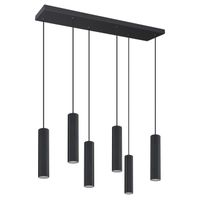 lampara de techo led ivar 6x8w