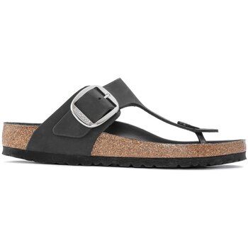 BIRKENSTOCK Sandalias gizeh_big_buckle_olied_leather_black para mujer