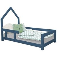cama cabana infantil 80 x 180 azul marino 2