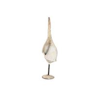 decoracion madera resina 35x25x132 con soporte