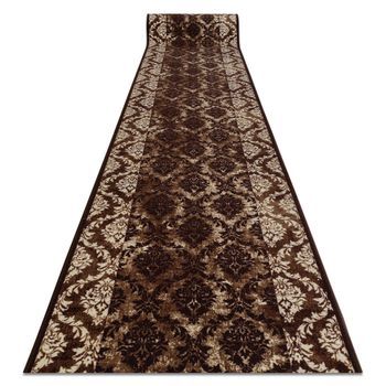 Alfombra De Pasillo Con Refuerzo De Goma Romance 80 Cm Marrón 80x350 Cm
