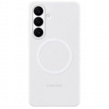 Funda para móvil Samsung EF-ES947CWEGWW Silicona Blanca Magnética Antihuellas para Galaxy S26 Plus