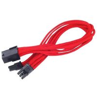 silverstone pp07-pcir cable extensor de alimentacion 8 pin a pci-e 62 pin 25cm rojo