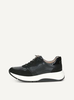CAPRICE Sneaker, black, made of Leather, Size 39