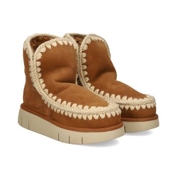 Mou Botines Planos Mujer - Marrón Talla 40