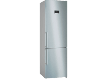 Frigorífico combi - Bosch KGN397ICT, No frost, 203 cm, 363 l, SuperCongelación, Cajón VitaFresh XXL, Inox