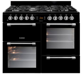 LEISURE Cookmaster 100 Gas Range Cooker - Black, Black