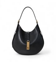polo ralph lauren para mujer 428944017001 bolso shoulder polo id de piel pequeno negro osfa casual